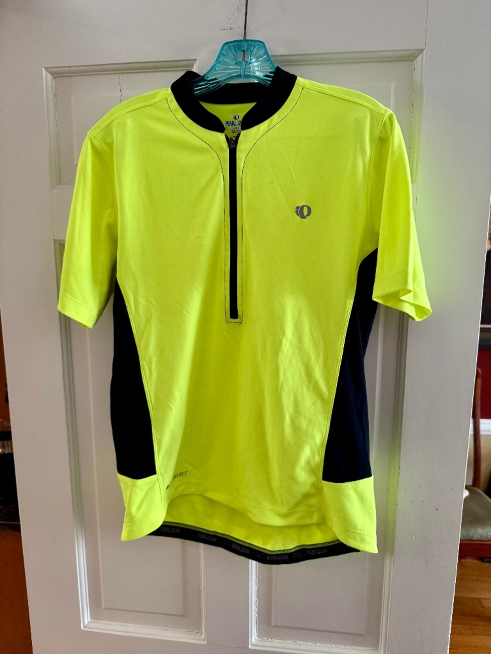 Pearl Izumi Select Mens Yellow/Black Biking Top size Med